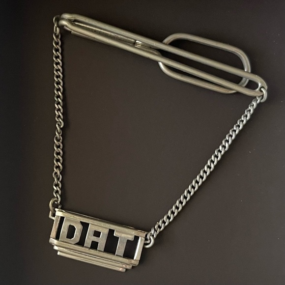 Swank Vintage Tie Bar Clip - Picture 1 of 7